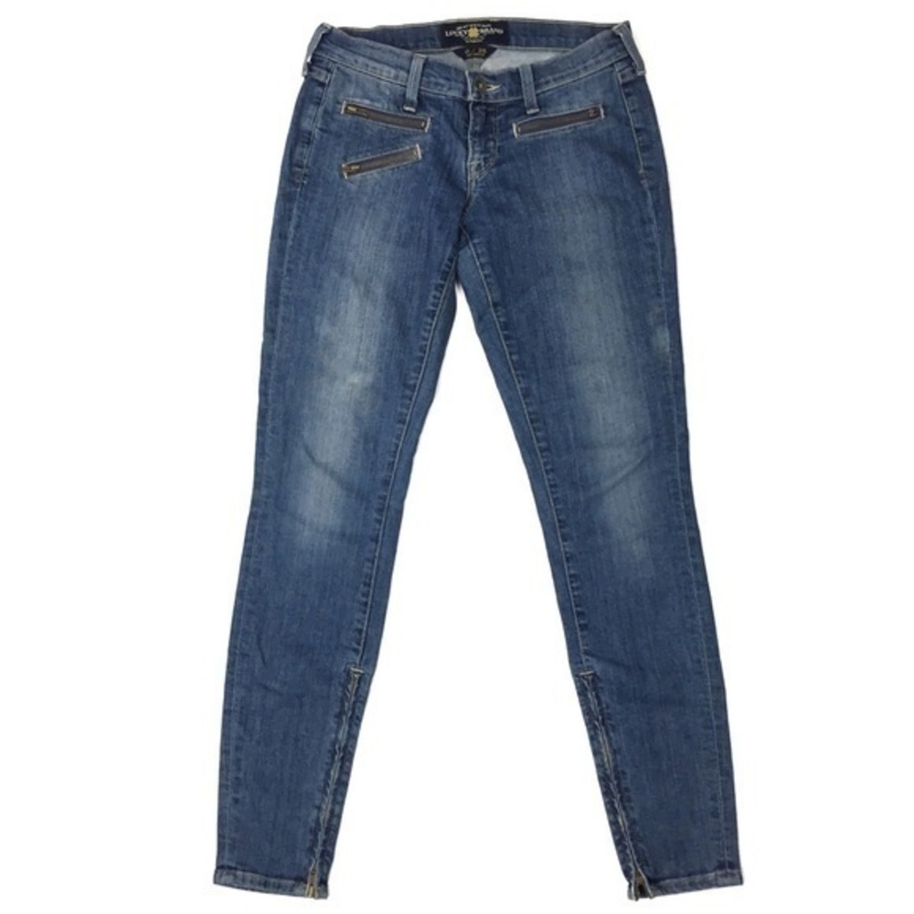 Lucky Brand Zipper Ankle Skinny Jean